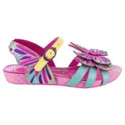 IRREGULAR CHOICE Butterfly Brilliance -Masquerade Shoes 3911 26A 2 Butterfly Brilliance Irregular Choice Flat Sandals