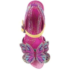 IRREGULAR CHOICE Butterfly Brilliance -Masquerade Shoes 3911 26A 4 Butterfly Brilliance Irregular Choice Flat Sandals