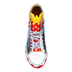 Pride Of Themyscira 28 Pride Of Themyscira -Masquerade Shoes 4125 43A 4 Pride of Themyscira Irregular Choice Justice League Wonder Woman Baseball Boots High Top Trainers d164a2aa b141 4be1 bd0c df692dd13eb8