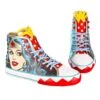Pride Of Themyscira 2 Pride Of Themyscira -Masquerade Shoes 4125 43A 6 Pride of Themyscira Irregular Choice Justice League Wonder Woman Baseball Boots High Top Trainers