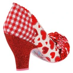 Make My Day -Masquerade Shoes 4135 02AL 3 Make My Day Irregular Choice Red Gingham High Heel 82e4f842 cc2d 4e65 bfab 348d4f93272f