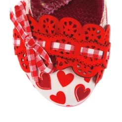 Make My Day -Masquerade Shoes 4135 02AL 5 Make My Day Irregular Choice Red Gingham High Heel 53adb328 55b7 421b 979a 2d8d772755d6