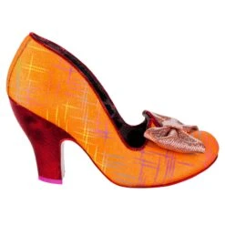 Masquerade Shoes -Masquerade Shoes 4135 50F 2 Just In Time Irregular Choice Orange High Heel Shoes d179ccd1 7dcd 4f20 bfad 32a94cd2af0e