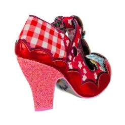 IRREGULAR CHOICE Duck You -Masquerade Shoes 4135 69A 3 Duck You Irregular Choice Red T Bar High Heel Shoes 44b6184d 6a3d 4f0f 86e6 3eb7d019d428