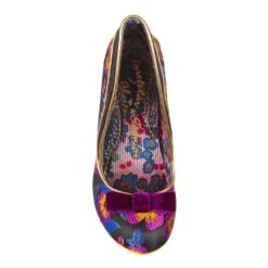 IRREGULAR CHOICE Walk In The Park Wide Fit -Masquerade Shoes 4135 73B 4 Walk In The Park Irregular Choice Floral High Heel Collar Shoes cb07244c 1d4b 4c24 a6a5 6ee387f30013