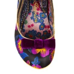 IRREGULAR CHOICE Walk In The Park Wide Fit -Masquerade Shoes 4135 73B 5 Walk In The Park Irregular Choice Floral High Heel Collar Shoes 91e072b4 0948 4d51 aed3 24db3408880e
