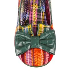 Dazzle Razzle -Masquerade Shoes 4136 04CG 5 Dazzle Razzle Iconic by Irregular Choice Plaid Tartan Preppy Mid Heel Shoes 9aa61d4d 81aa 4ba5 a100 ebcd94200584