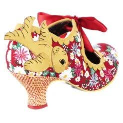 IRREGULAR CHOICE Swoop Me Up 24 IRREGULAR CHOICE Swoop Me Up -Masquerade Shoes 4136 104B 3 Swoop Me Up Irregular Choice Red Bird Mid Heel Shoes 5573b611 5e1f 4d59 bbfe 54669e37f59f