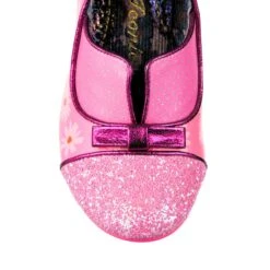 Hold Up -Masquerade Shoes 4136 23AJ 5 Hold Up Iconic by Irregular Choice Pink 50s Style Mid Heels Edited 360ccebb ba7d 4c58 b57e dcc18f1ace18
