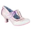 Serendipity -Masquerade Shoes 4136 81G 1 Serendipity Iconic by Irregular Choice Bridal Bridesmaid Cute Hearts Mid Heel Shoes