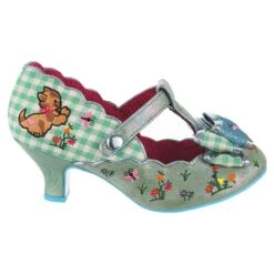 Masquerade Shoes -Masquerade Shoes 4136 91B 2 Catching Butterflies Irregular Choice Mid Heel T Bar 7f9c2c71 6cbe 41f6 ad0a dae37fdc292b