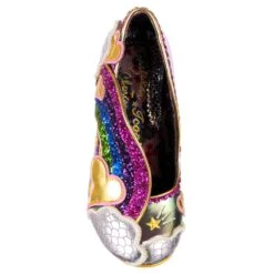 IRREGULAR CHOICE Summer Showers 25 IRREGULAR CHOICE Summer Showers -Masquerade Shoes 4255 101B 4 Summer Showers Irregular Choice Bright Rainbow Mid Heel Shoes b2aa79b3 148a 46a8 a718 ba76f4952015