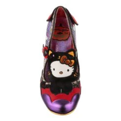 Kitty Costume Party 26 Kitty Costume Party -Masquerade Shoes 4255 102A 4 Kitty Costume Party Irregular Choice X Sanrio Hello Kitty Halloween Mid Heel T Bar Strap Shoes