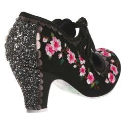 IRREGULAR CHOICE Cherry Blossoming -Masquerade Shoes 4255 90A 3 Cherry Blossoming Irregular Choice Mid Heel Shoes