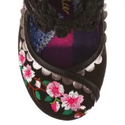 IRREGULAR CHOICE Cherry Blossoming -Masquerade Shoes 4255 90A 5 Cherry Blossoming Irregular Choice Mid Heel Shoes