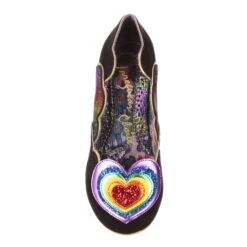 IRREGULAR CHOICE Rainbow Of Love 26 IRREGULAR CHOICE Rainbow Of Love -Masquerade Shoes 4255 98A 4 Rainbow of Love Irregular Choice Rainbow Heart Pride Heels