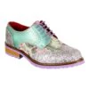 Smooth Moves -Masquerade Shoes 4278 01AS 1 Smooth Moves Bed Of Roses By Irregular Choice Mint Blue Womens Brogue Shoes 1762e6d6 5d9f 47d9 8f24 e3b349f52251