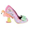 Blushing Bird -Masquerade Shoes 4299 03E 2 Blushing Bird Iconic by Irregular Choice Flamingo Concept Heel Purple Floral High Heel Shoes 1502c667 6ec0 4c8d a539 5fecf760fb92