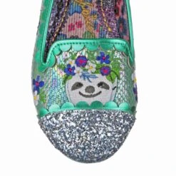 IRREGULAR CHOICE Slow Much Love -Masquerade Shoes 4329 93B 5 Slow Much Love Irregular Choice Sloth Green Slip On Ballet Pump Flats b7402a9a b2b8 4329 881c a6f788e480c5