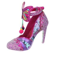 IRREGULAR CHOICE Flutterly Fabulous -Masquerade Shoes 4330 12A 22 0e650af9 e842 4753 989e c84f13a5e654