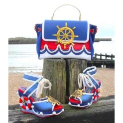 IRREGULAR CHOICE Gulls And Buoys -Masquerade Shoes 4368 17B gulls buoys B228 01B long time no sea4 8bfd0dd7 2f9f 4a10 98fb 331f1f68c922