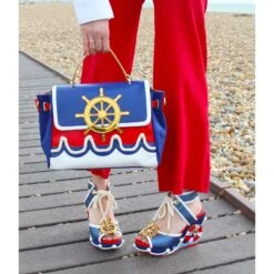 IRREGULAR CHOICE Gulls And Buoys -Masquerade Shoes 4368 17B gulls buoys B228 01B long time no sea a653d0f3 fc51 4605 a494 d32aeb4f1460