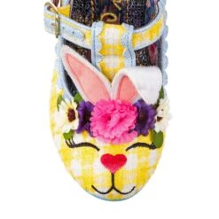 IRREGULAR CHOICE Bunny Bounce -Masquerade Shoes 4375 18A 5 Bunny Bounce Irregular Choice Rabbit Ears T Bar Heeled Shoes 5219a663 f96f 4b56 8c46 55b5e75a3135