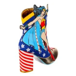 Stronger Together -Masquerade Shoes 4404 32A 3 Stronger Togther Irregular Choice Justice League Wonder Woman Superman High Heel Ankle Boots 1c1fdce3 1213 409b aa1c 23ec9f423299