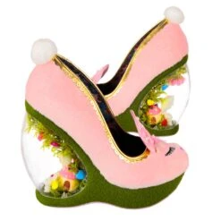 Hop 2 It -Masquerade Shoes 4435 04C 1 Hop 2 It Iconic by Irregular Choice Bunny Rabbit Glass Globe High Heel Shoes 7ec143cb 07f5 4623 9933 733a837fe87d