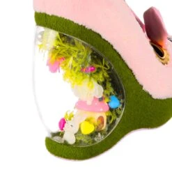 Hop 2 It -Masquerade Shoes 4435 04C 8 Hop 2 It Iconic by Irregular Choice Bunny Rabbit Glass Globe High Heel Shoes