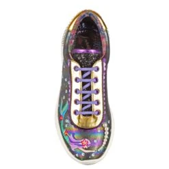 Mermazing -Masquerade Shoes 4473 02D 4 Mermazing Iconic by Irregular Choice Rainbow Iridescent Mermaid Lace Up Trainers a494c843 188b 4a92 a39d cab888fa304c