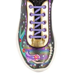 Mermazing -Masquerade Shoes 4473 02D 5 Mermazing Iconic by Irregular Choice Rainbow Iridescent Mermaid Lace Up Trainers 2e21c0da d41e 4d61 aee5 ebd20dbf9018