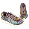 Mermazing -Masquerade Shoes 4473 02D 6 Mermazing Iconic by Irregular Choice Rainbow Iridescent Mermaid Lace Up Trainers