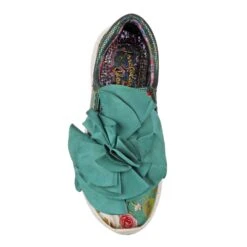 Ragtime Ruffle 26 Ragtime Ruffle -Masquerade Shoes 4473 22H 4 Ragtime Ruffle Irregular Choice Black and White Slip On Trainers