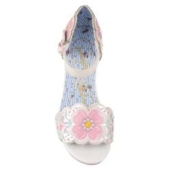 Posie Picking -Masquerade Shoes 4561 07G 4 Posie Pickings Iconic by Irregular Choice Bridal White Heeled Strappy Sandals d5b4d0f7 9491 4461 8934 541ac506b007