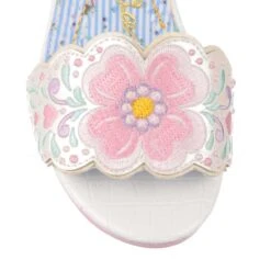 Posie Picking -Masquerade Shoes 4561 07G 5 Posie Pickings Iconic by Irregular Choice Bridal White Heeled Strappy Sandals 166a1848 a7b7 4666 829e b4d98eb328bd