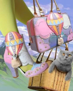 IRREGULAR CHOICE Up Up And Miaow Away -Masquerade Shoes 4606 05Aupup miaowaway B214 04Agoneinawhiskerbag 264093e0 a056 42b6 8908 322233c7ecc5