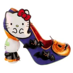 Masquerade Shoes -Masquerade Shoes 4627 02A 2 Pumpkin Kitty Irregular Choice X Sanrio Halloween Hello Kitty Concept High Heel Shoes