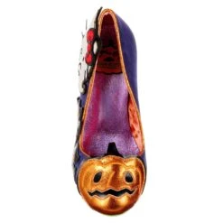 Pumpkin Kitty 26 Pumpkin Kitty -Masquerade Shoes 4627 02A 4 Pumpkin Kitty Irregular Choice X Sanrio Halloween Hello Kitty Concept High Heel Shoes