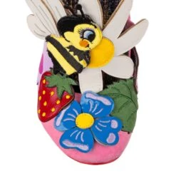 IRREGULAR CHOICE Pollen Pal -Masquerade Shoes 4644 04A 5 Pollen Pal Irregular Choice Pink Flower Block High Heel Shoes 73484e17 7add 4de0 a5bf 5e3aeb858c7d