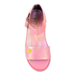 Pastel Pastille -Masquerade Shoes 4645 01E 4 Pastel Pastille Iconic by Irregular Choice Flatform Metallic Pink Platform Sandals b52b1c62 e883 483c b068 2f1d6a760f8c