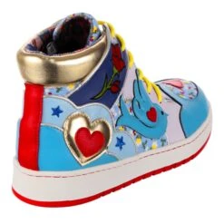 IRREGULAR CHOICE High Skies 24 IRREGULAR CHOICE High Skies -Masquerade Shoes 4656 07B 3 High Skies Irregular Choice Blue Chunky High Top Trainers 8caf9520 4ca5 43ce bf7c 3ddff5ea4ba8