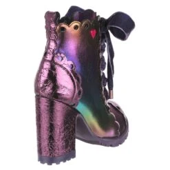 IRREGULAR CHOICE Dizzy Dancing -Masquerade Shoes 4669 01C 3 Dizzy Dancing Irregular Choice High Heel Lace Up Boots