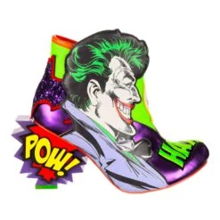 Deadly Duo -Masquerade Shoes 4673 01A 2 Deadly Duo Irregular Choice Justice League Batman The Joker Concept Heel Ankle Boots 61df705b 489e 4355 a657 b351b28a35d7