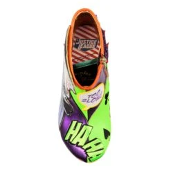 Deadly Duo -Masquerade Shoes 4673 01A 4 Deadly Duo Irregular Choice Justice League Batman The Joker Concept Heel Ankle Boots 2e56e89c 4f94 4904 92a6 fd33a6513848