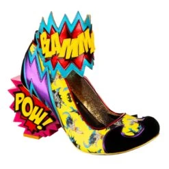Kaboom 18 Kaboom -Masquerade Shoes 4673 02B 1 Kaboom Irregular Choice Justice League Pop Art Bam Pow Concept Heel High Heels 3553b4d3 1918 4a66 8ad7 685050214160