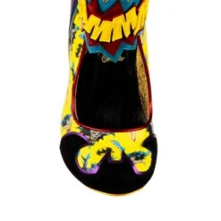 Kaboom 23 Kaboom -Masquerade Shoes 4673 02B 5 Kaboom Irregular Choice Justice League Pop Art Bam Pow Concept Heel High Heels