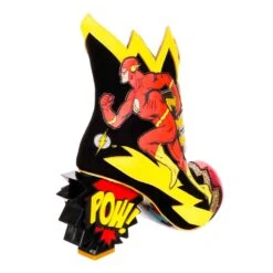 Chasing Justice -Masquerade Shoes 4674 01A 3 Chasing Justice Irregular Choice Justice League The Flash Pop Art Concept Heel Ankle Boots 49f2e603 0950 4380 9971 e75a80c8fe30