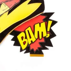 Chasing Justice -Masquerade Shoes 4674 01A 6 Chasing Justice Irregular Choice Justice League The Flash Pop Art Concept Heel Ankle Boots 183f56e7 403f 4c67 ac8e e0571d1893da