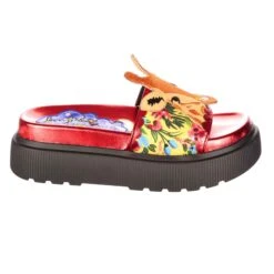 IRREGULAR CHOICE Wind Your Neck In -Masquerade Shoes 4686 06A 2 Wind Your Neck In Irregular Choice Platform Safari Zebra Giraffe Slider Sandals 92b1711c 32e7 4d21 8766 fee41ffe5e5b